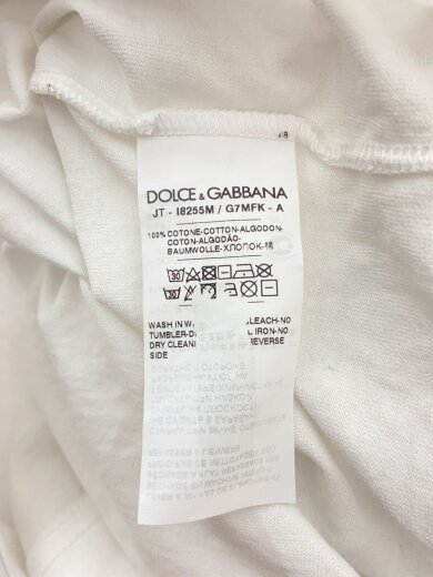 商品画像：Tシャツ/44/コットン/WHT/プリント/I8255M 4