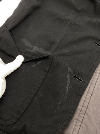 商品画像：1992年/アーカイブ/汚れ/テーラードジャケット/M/コットン/BLK/HJ-050790 6