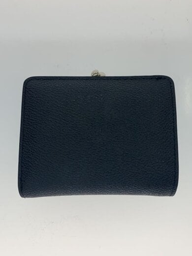 商品画像：2つ折り財布/レザー/BLK/レディース 2