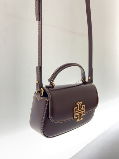 商品画像：ショルダーバッグ/レザー/BRW/無地/10011011 2