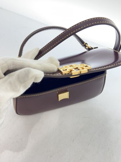 商品画像：ショルダーバッグ/レザー/BRW/無地/10011011 8