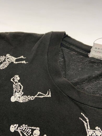 商品画像：Tシャツ/L/コットン/BLK 5