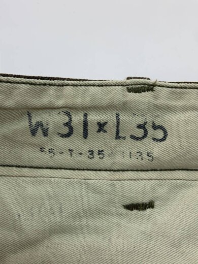 商品画像：50s/M-1951/ウールフィールドトラウザーズ/ボトム/31/ウール/KHK 4