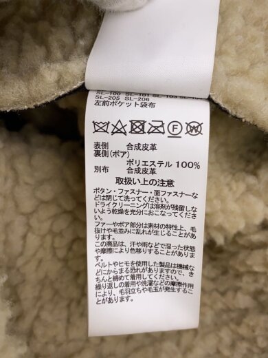 商品画像：ジャケット/S/フェイクレザー/BLK/TA7131-075 4