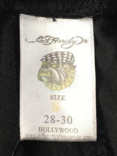 画像：Ed HardyBulldog Lounge Pants//ボトム/S/コットン/BLK/無地/使用感有3