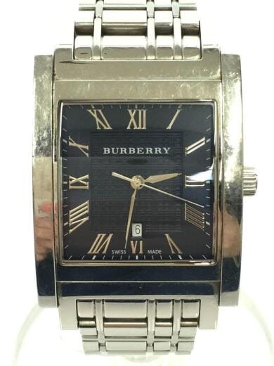 画像：BURBERRYクォーツ腕時計/BU1551/アナログ/ステンレス/NVY/SLV/SS1