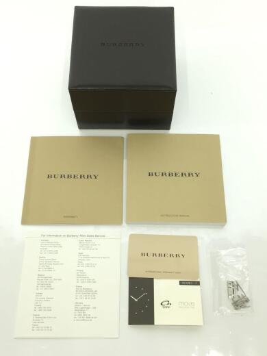 画像：BURBERRYクォーツ腕時計/BU1551/アナログ/ステンレス/NVY/SLV/SS6