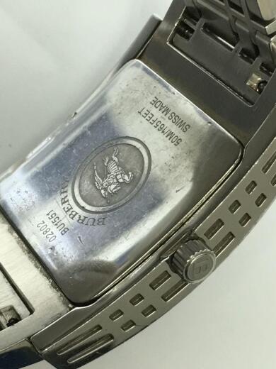 画像：BURBERRYクォーツ腕時計/BU1551/アナログ/ステンレス/NVY/SLV/SS9