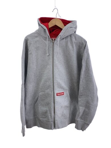 商品画像：22AW/Double Hood Facemask Zip Up/ジップパーカー/XL/コットン/GRY/無地 1