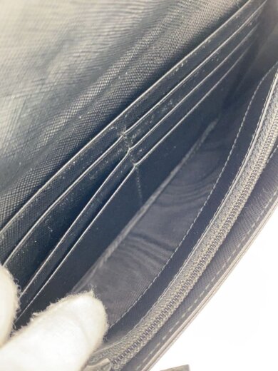 商品画像：長財布/ナイロン/BLK/無地/レディース/t1336 6