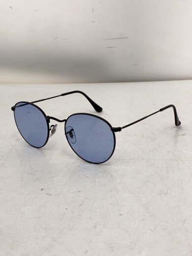 商品画像：ROUND METAL/サングラス/ボストン/メタル/BLK/BLU/メンズ/RB3447 002/64 2