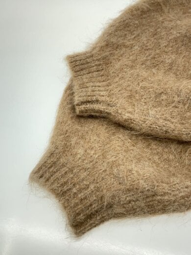 商品画像：カーディガン(厚手)/one/アルパカ/BRW/無地/CWNT234031 5