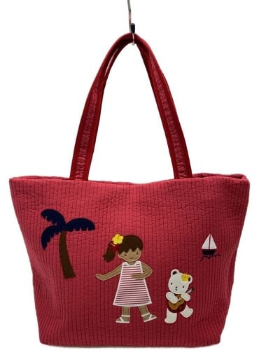 商品画像：ハンドバッグ/コットン/RED/770249　RD 1