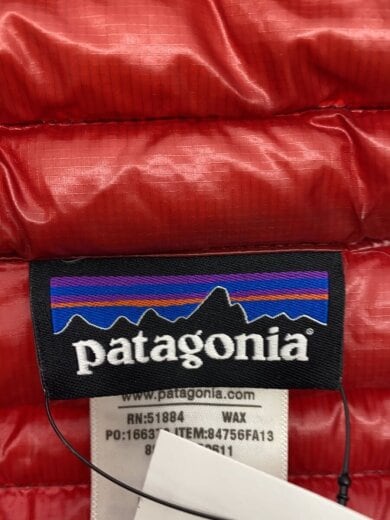 商品画像：ウルトラライトダウンジャケット/S/ナイロン/赤/無地/2013s/84756FA13 3