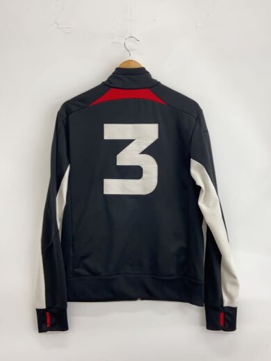 商品画像：ジャージ/M/ポリエステル/BLK/無地/0416697 2