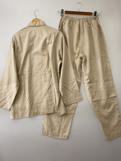 商品画像：セットアップ/--/コットン/BEG/千鳥格子/パジャマ/// 2