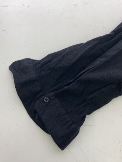 商品画像：24AW/Wool Regular Collar Shirt/2/ウール/BLK/無地/24AAP-02-01H 6