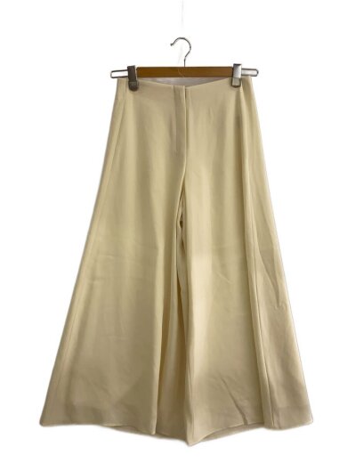 商品画像：25SS/SATIN CRAPE/WIDE A LEG PNT/パンツ/0/白/01-5206404-115-698 1