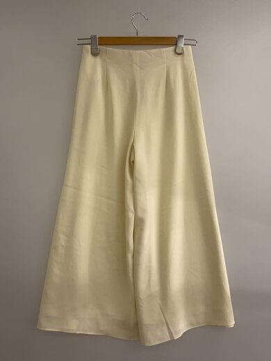 商品画像：25SS/SATIN CRAPE/WIDE A LEG PNT/パンツ/0/白/01-5206404-115-698 2
