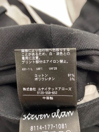 商品画像：ドリルインツープリーツドレストラウザーズ/M/コットン/BLK/無地/8114-177-1081// 6
