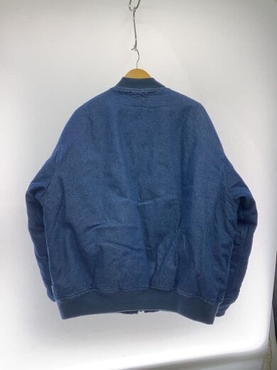 商品画像：22AW/デニムボンバージャケット/ジャケット/4/デニム/IDG/無地/222WVDT-JKM06 2