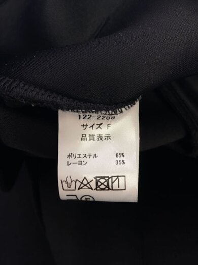 商品画像：コート/FREE/--/BLK/無地/ 4
