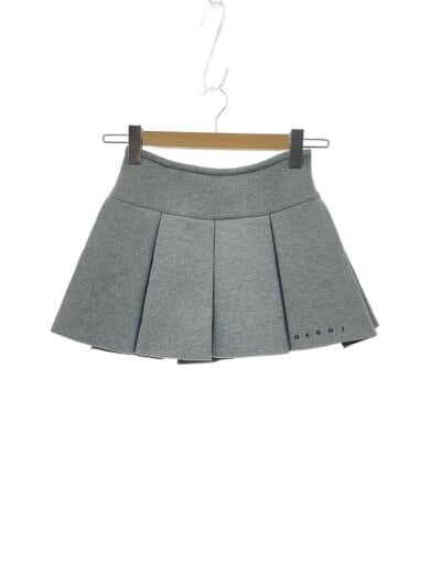 商品画像：ロゴミニスカート/M01550/スカート/40/コットン/GRY/無地// 1
