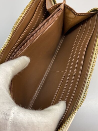 商品画像：長財布_シグネチャー/レザー/BEG/レディース 7