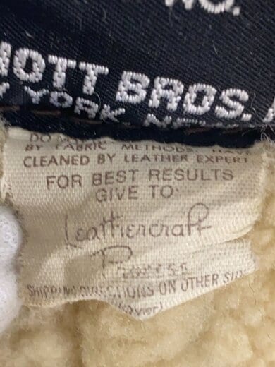 商品画像：フライトジャケット/38/レザー/BRW/無地/B-6 5