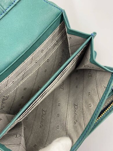 商品画像：2つ折り財布/レザー/GRN/レディース 6