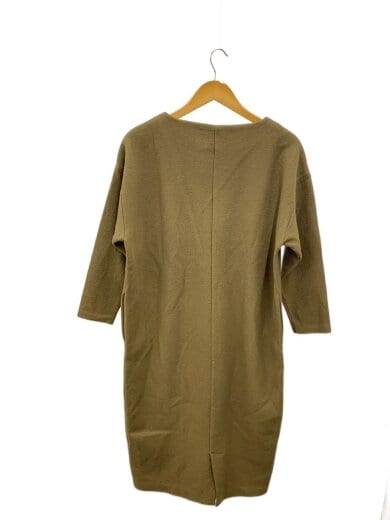 商品画像：長袖ワンピース/FREE/ウール/KHK/無地/GA87-26A016 2