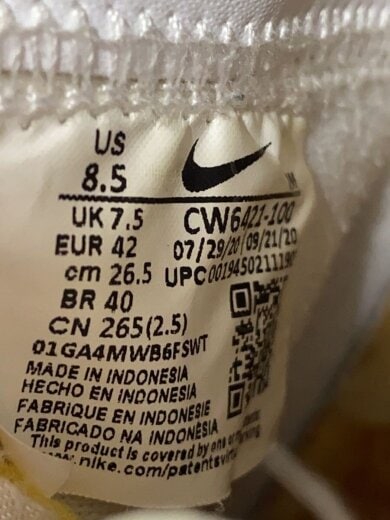 商品画像：BLAZER MID 77 VNTG EMB_ブレーザー ミッド 77 ヴィンテージ/26.5cm/WHT 5