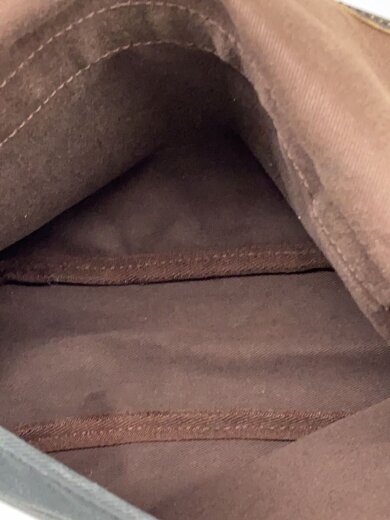 商品画像：ショルダーバッグ/キャンバス/BLK/無地/ENGLAND製 6