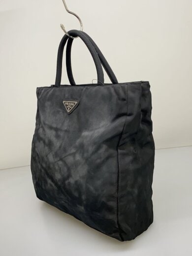 商品画像：ハンドバッグ/ナイロン/BLK/無地/三角プレート 2