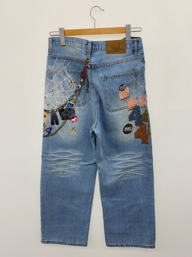 商品画像：NWL/グラフィックバギーパンツ/30/デニム/IDG 2