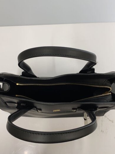 商品画像：ショルダーバッグ/レザー/BLK/無地/00869569/2WAY 6