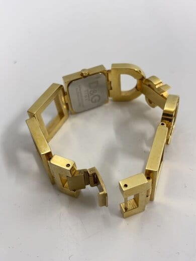 商品画像：クォーツ腕時計/アナログ/ステンレス/WHT/GLD/SS 4