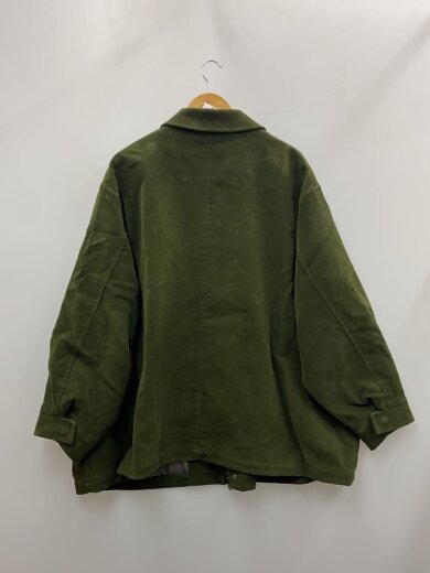 商品画像：THE DAY/BRITISH MOLESKIN HARRINGTON JACKET/2/GRN/D24AW-05002 2