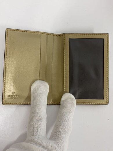 商品画像：パスケース_グッチシマ/レザー/GLD/総柄/レディース 4