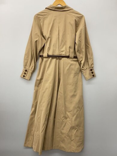 商品画像：19AW/LONG COAT LIKE BELT DRESS/S/ポリエステル/BEG/01010530130// 2