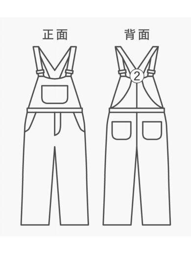 商品画像：00s/USA製/ダッグ地/ダブルニー/オーバーオール/US6-12m/コットン/CML// 9