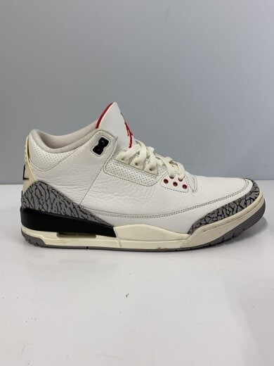 商品画像：AIR JORDAN 3 RETRO_エアジョーダン 3 レトロ/28.5cm/WHT 2