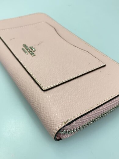 商品画像：長財布/レザー/PNK/無地/レディース/F54007 7