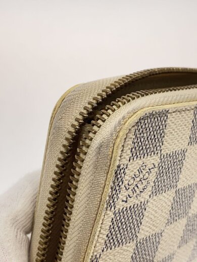 商品画像：ジッピー・ウォレット_ダミエ・アズール/PVC/WHT/総柄/メンズ 8