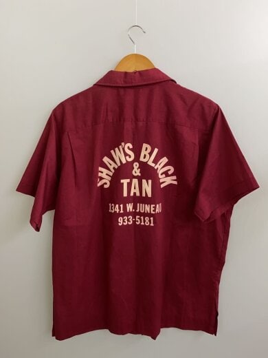 商品画像：半袖シャツ/L/--/RED/無地 2