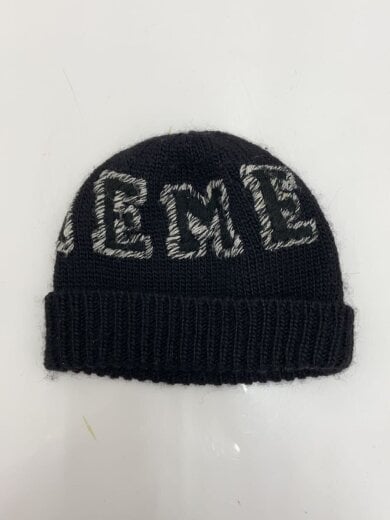 商品画像：ニットキャップ/--/ウール/BLK/メンズ 2