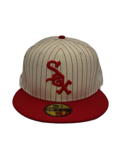 商品画像：キャップ/7 5/8/ポリエステル/RED/メンズ 1