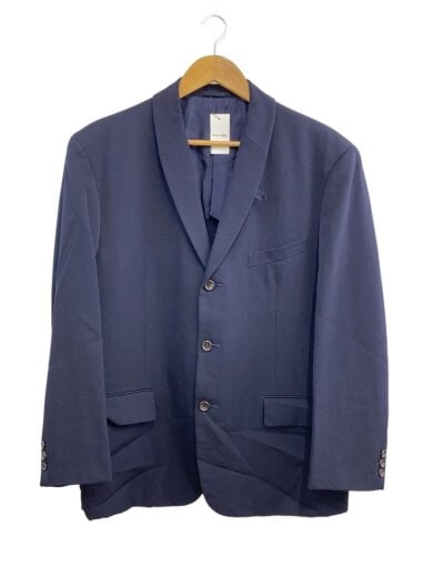 商品画像：テーラードジャケット/M/ウール/NVY/無地/PJ-11005M 1