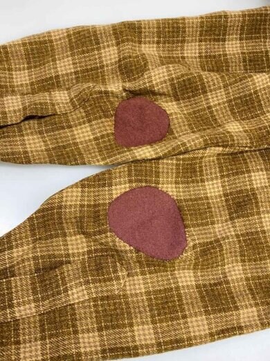 商品画像：60s-70s/エルボーパッチ/BD/ネルシャツ/XL/ウール/CML/チェック 5