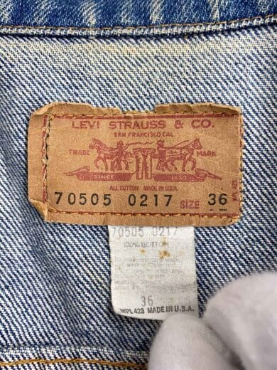 商品画像：Gジャン/36/デニム/BLU/705050217 3